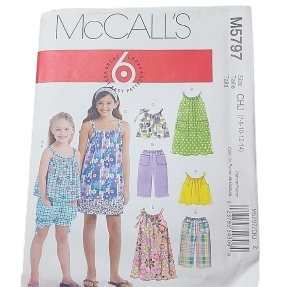 💥4 for $20💥McCall's Sewing Pattern